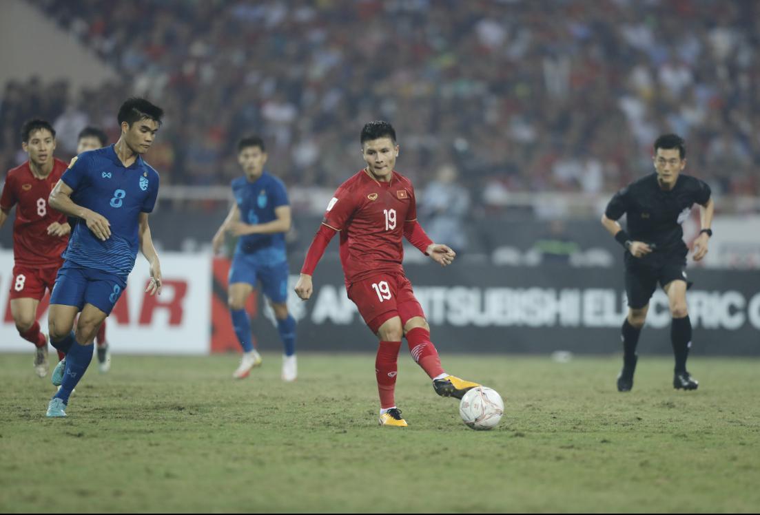 Nguyen Quang Hai in the Vietnam national team