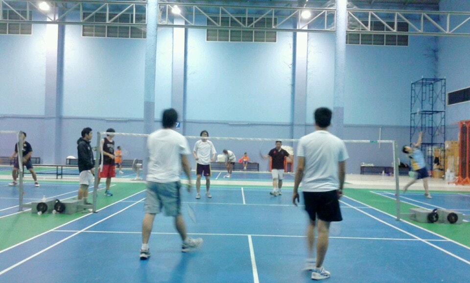สนามแบดมินตัน - cnx badminton court 