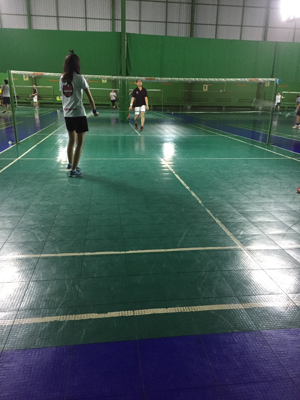 สนามแบดมินตัน - GS badminton 